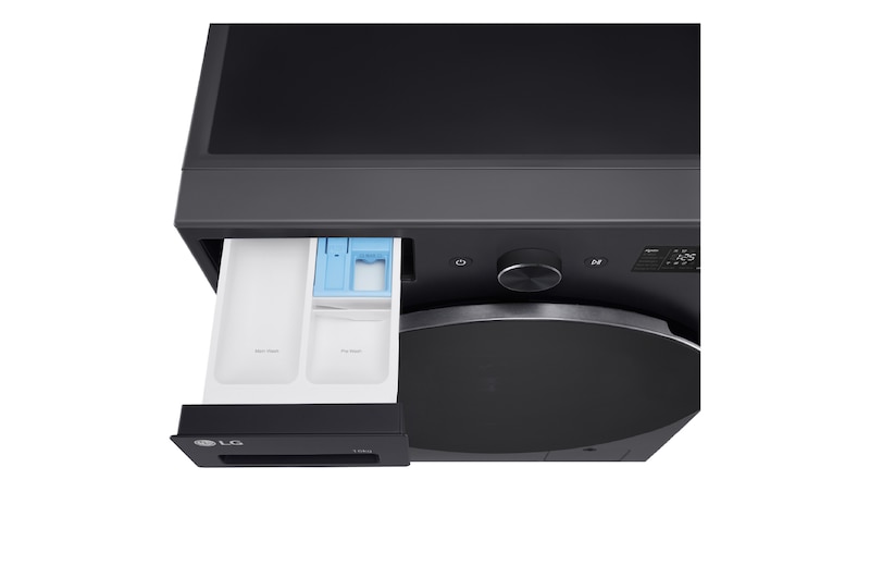 Detalle superior dispensador abierto